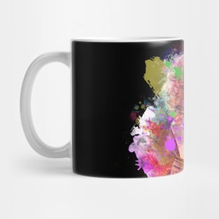 Bette Davis - Splash color art Mug